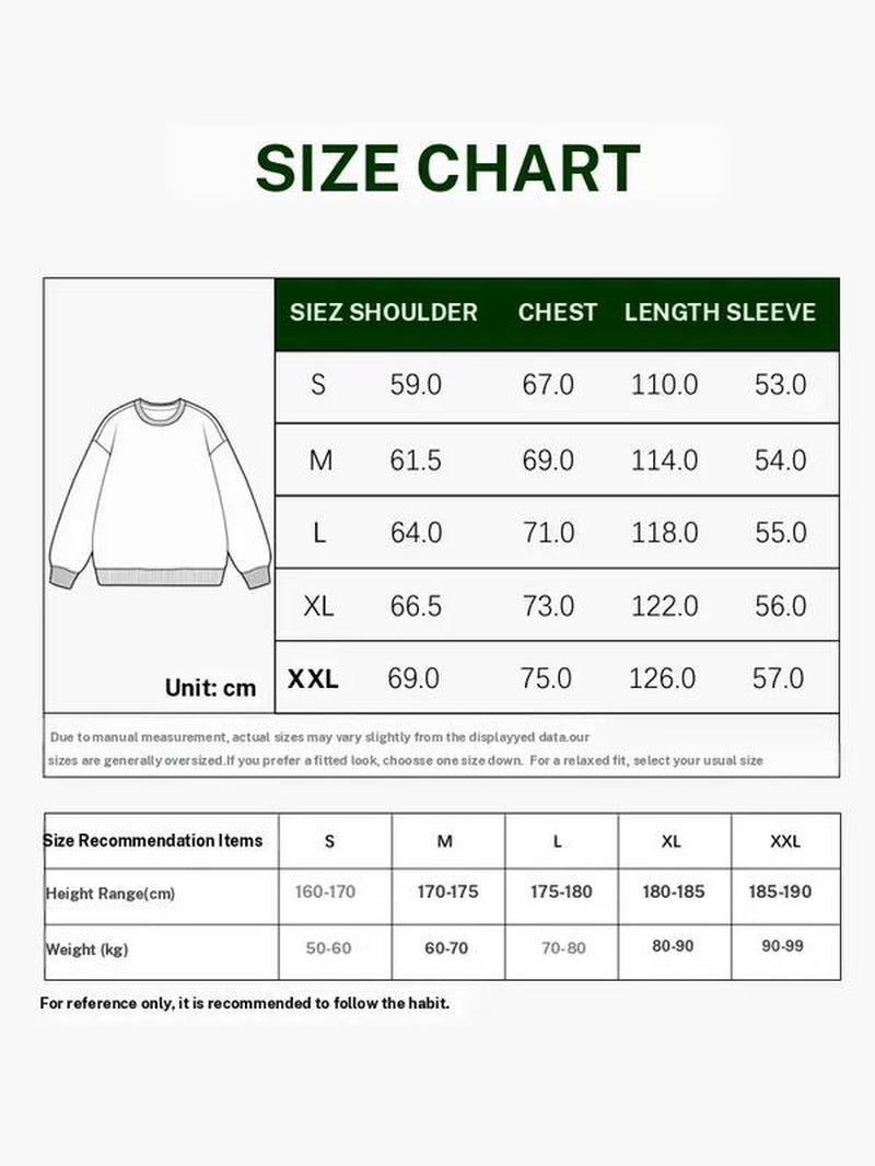 Love Love Men'S Cartoon Cat Jacquard round Neck Sweater Loose Casual Long Sleeve Knitted Sweater Autumn/Winter Fashion Men'S Knitted Sweater Daily Wearing Pullover Top Same Style for Men and Women Party Weekend Leisure Halloween Academy Style Work Outdoor