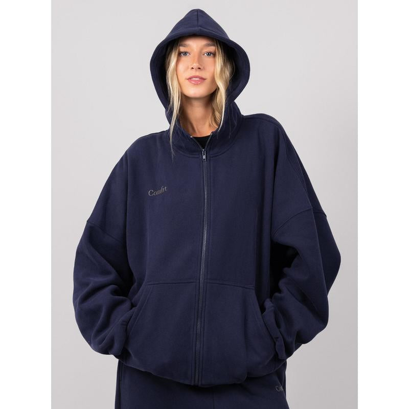 Comfrt | Cloud Zip Oversized Hoodie