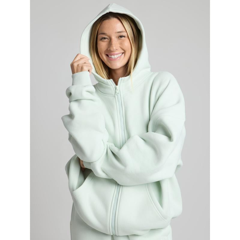 Comfrt | Cloud Zip Oversized Hoodie